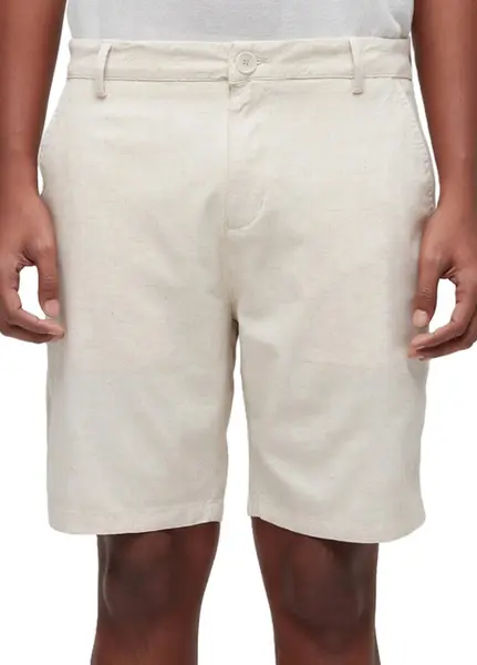 BERMUDA OSKLEN ALFAIATARIA BASIC LINEN