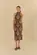 VESTIDO FARM MIDI PANTERA BOHO