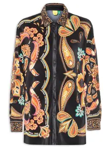 CAMISA FARM PLISSADA LENCO BOHO