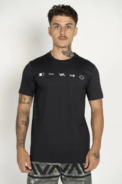 CAMISETA RVCA M/C BRANDING REFLECT