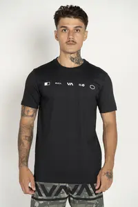 CAMISETA RVCA M/C BRANDING REFLECT