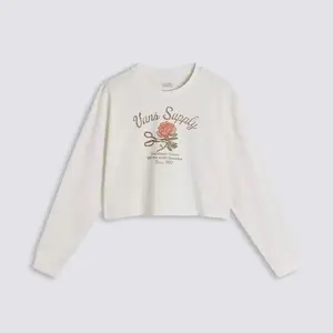 CAMISETA VANS SUPPLY BOUTIQUE LS RELAX CROP