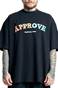 CAMISETA APPROVE HUGE  RAINBOW PUFF