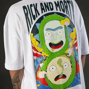 CAMISETA LOST X RICK AND MORTY MELTING