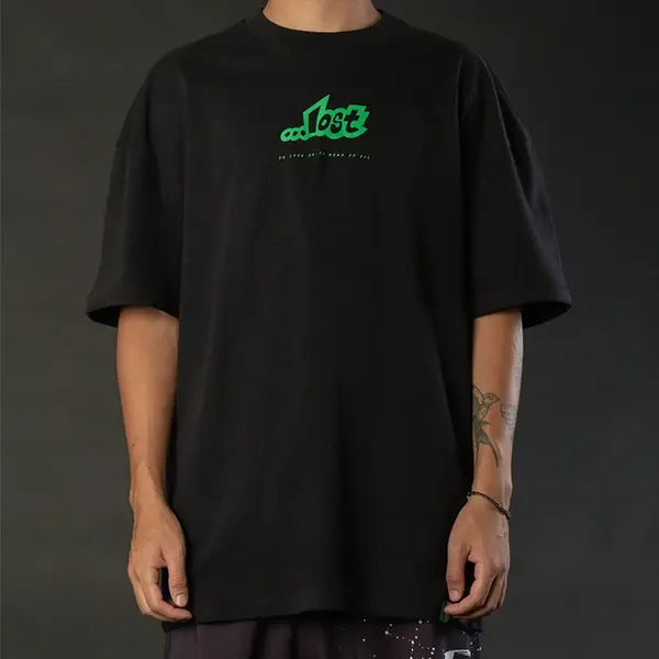 CAMISETA LOST X RICK MORTY - RISK IT ALL