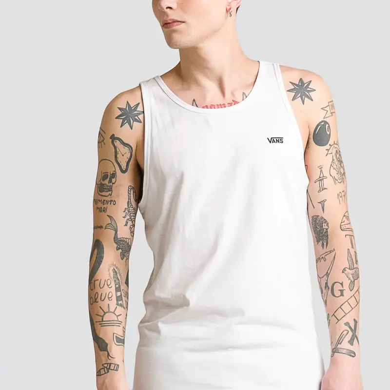 REGATA VANS CORE BASIC TANK WHITE-BLACK