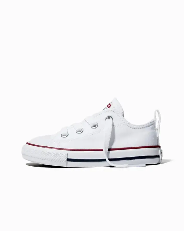 TENIS CONVERSE CHUCK TAYLOR ALL STAR INFANTIL BRANCO/BRANCO/MARINHO