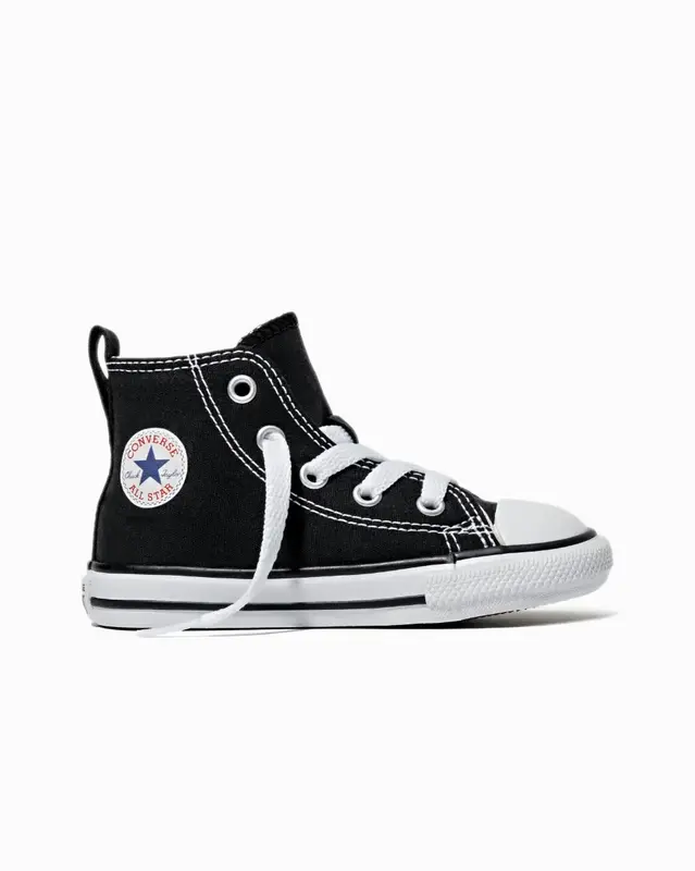 TENIS CONVERSE CHUCK TAYLOR ALL STAR INFANTIL PRETO/CRU/PRETO