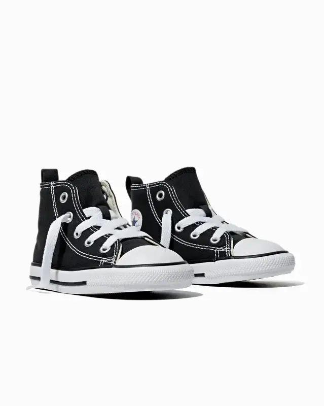 TENIS CONVERSE CHUCK TAYLOR ALL STAR INFANTIL PRETO/CRU/PRETO