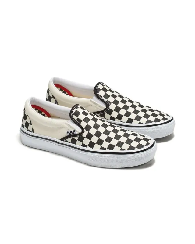 TENIS VANS SKATE SLIP-ON BLACK/OFFWHITE