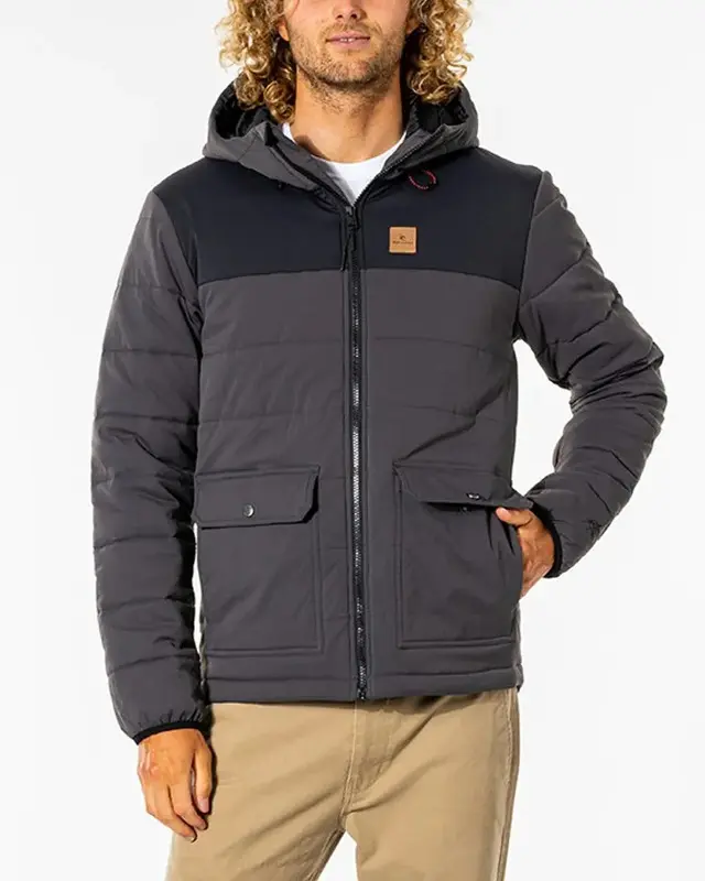 JAQUETA RIP CURL RIDGE ANTI SERIES JACKE 8254-WASHED BLACK
