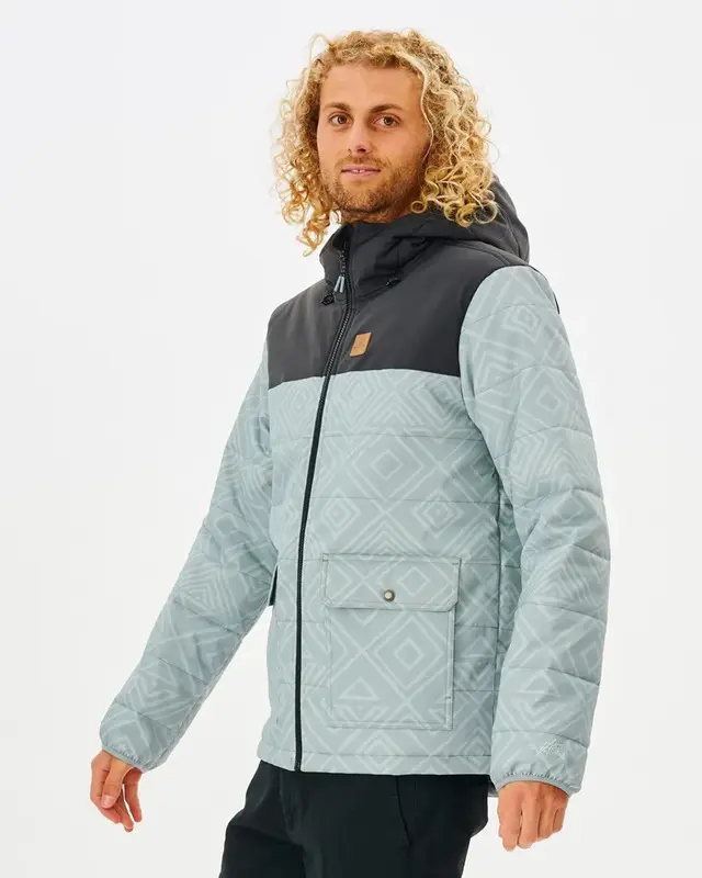 JAQUETA RIP CURL RIDGE ANTI SERIES JACKE MINERAL BLUE