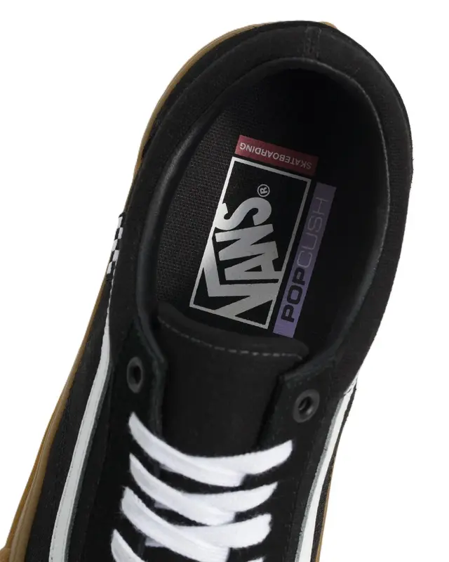 TENIS VANS SKATE OLD SKOOL (10 OZ CANVAS) BLACK/GUM