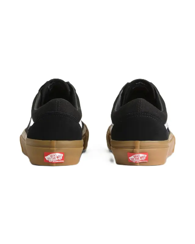 TENIS VANS SKATE OLD SKOOL (10 OZ CANVAS) BLACK/GUM