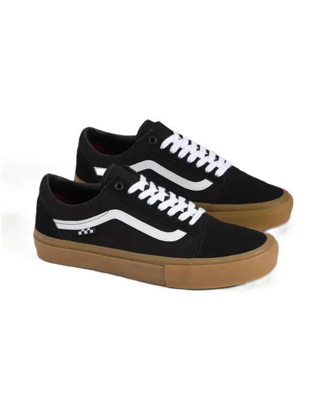 TENIS VANS SKATE OLD SKOOL (10 OZ CANVAS) BLACK/GUM