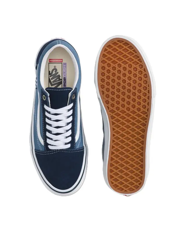 TENIS VANS SKATE OLD SKOOL NAVY/WHITE