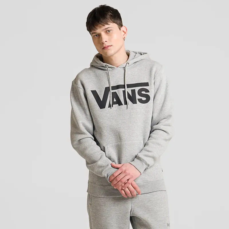 CASACO VANS CLASSIC PO HOODIE - BR CEMENT HEATHER