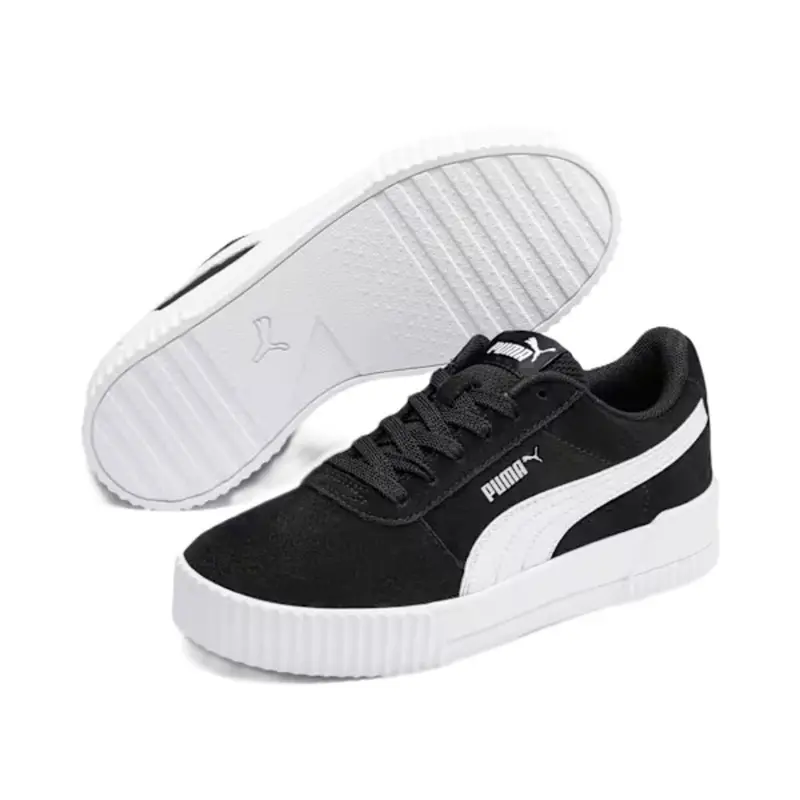 TENIS PUMA CARINA JUVENIL PUMA BLACK-PUMA WHITE