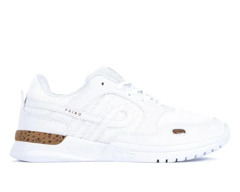 TENIS PHIBO 1123 BRANCO OCRE OE