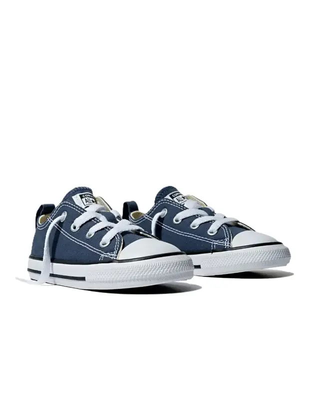 TENIS CONVERSE CHUCK TAYLOR ALL STAR INFANTIL MARINHO/CRU/PRETO