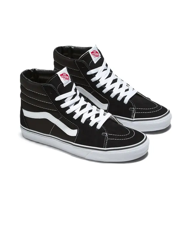 TENIS VANS SK8 HI BLACK/BLACK/WHITE
