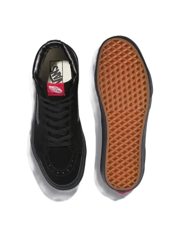 TENIS VANS SK8 HI BLACK/BLACK