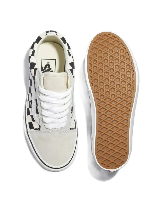 TENIS VANS OLD SKOOL WHITE/BLACK