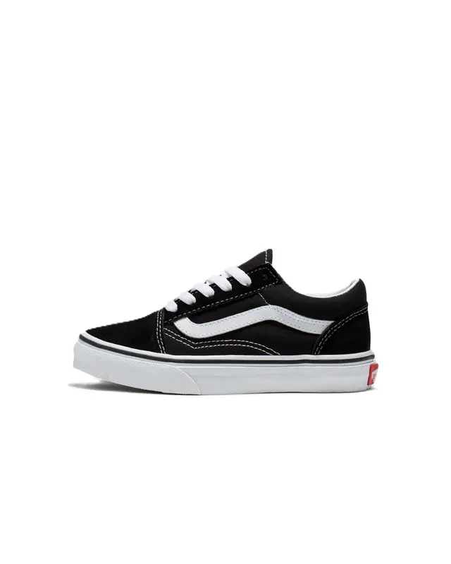 TENIS VANS OLD SKOOL JUVENIL BLACK/TRUE WHITE