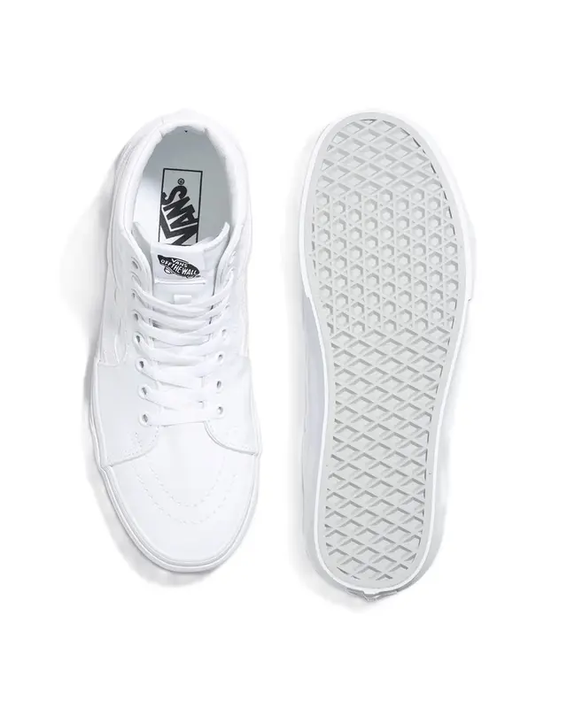 TENIS VANS SK8-HI TRUE WHITE