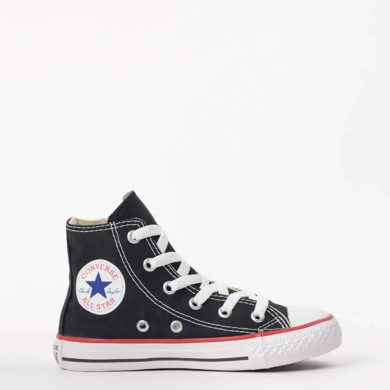 TENIS CHUCK TAYLOR ALL STAR PRETO/VERMELHO/PRETO