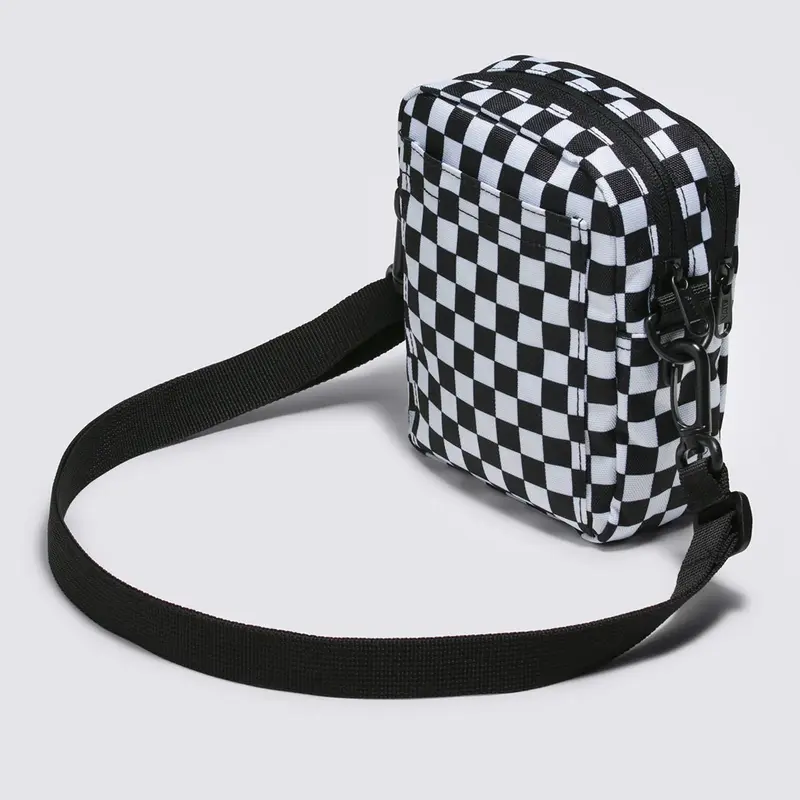 BOLSA VANS GO GETTER CROSSBODY BLACK WHITE CHECKERBOARD