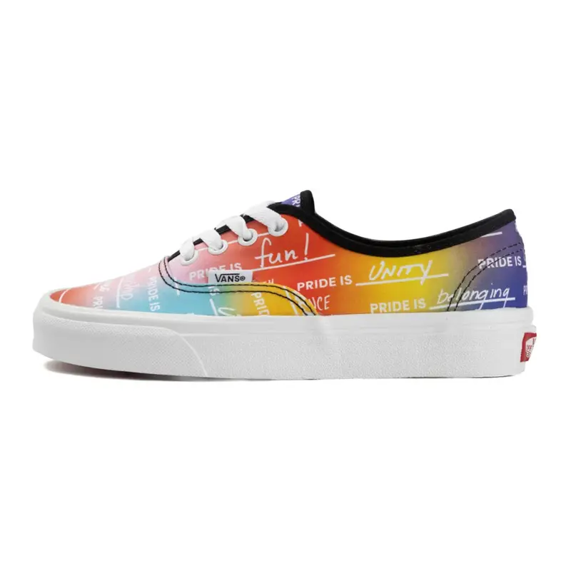 TENIS VANS AUTHENTIC RAINBOW/TRUE WHITE