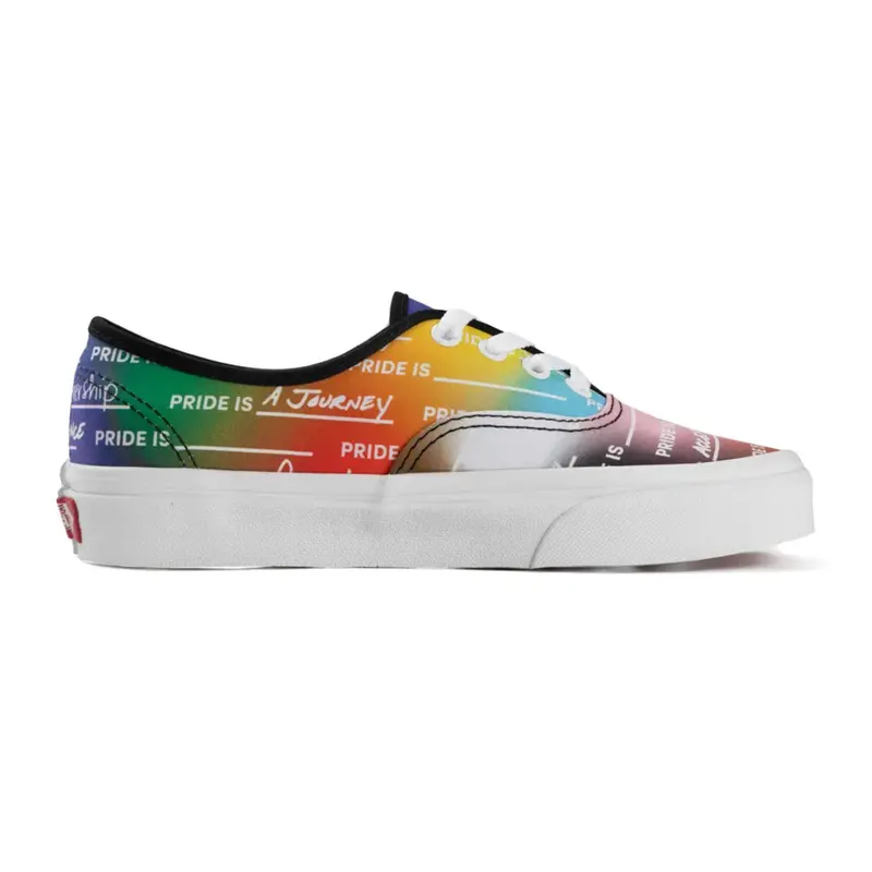 TENIS VANS AUTHENTIC RAINBOW/TRUE WHITE