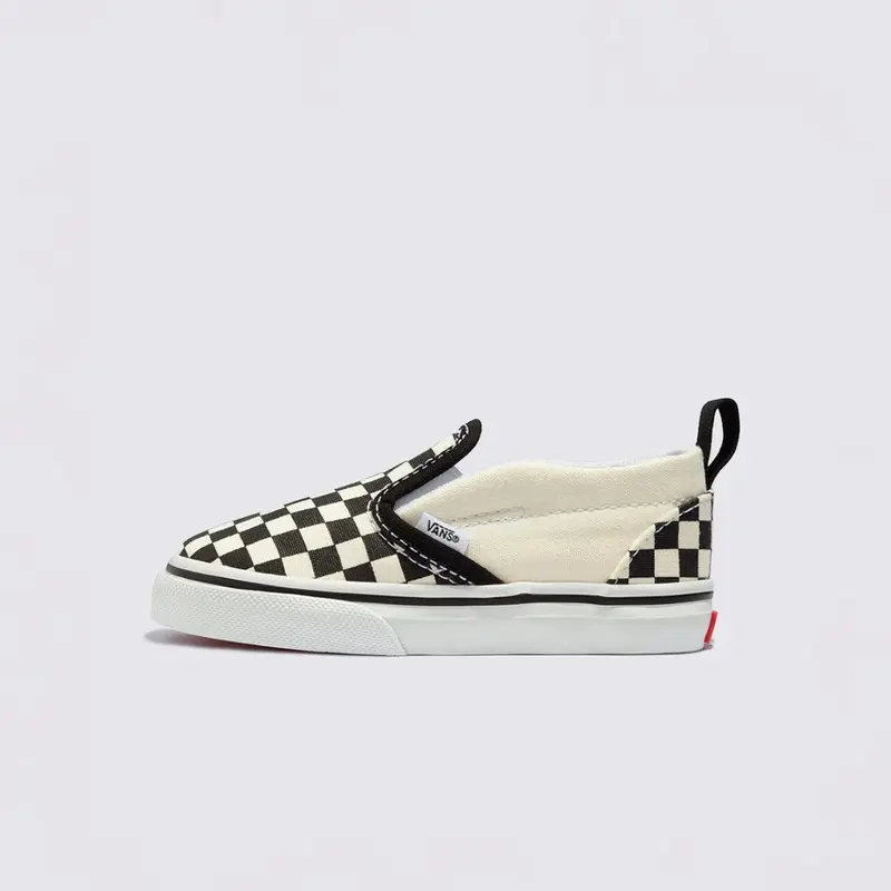 TENIS VANS CLASSIC SLIP-ON INFANTIL BLKEWHTCHCKERBOARD/WHT