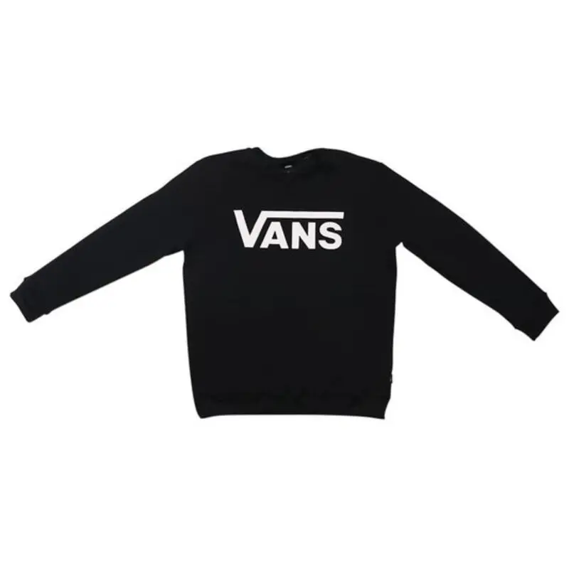 MOLETOM VANS CREW CLASSIC INFANTIL BLACK-WHITE