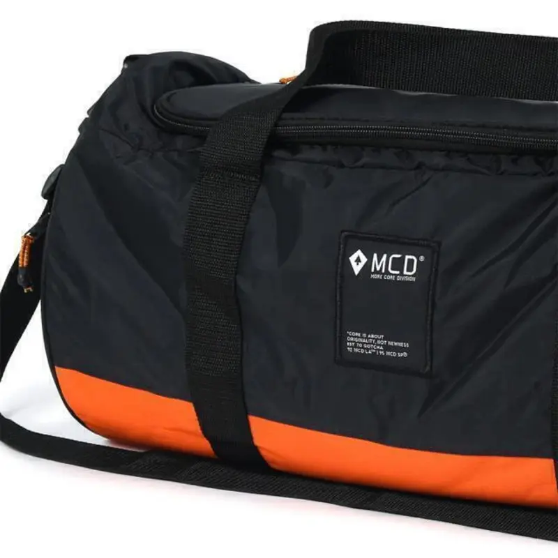 MALA MCD BLACK ORANGE PRETO