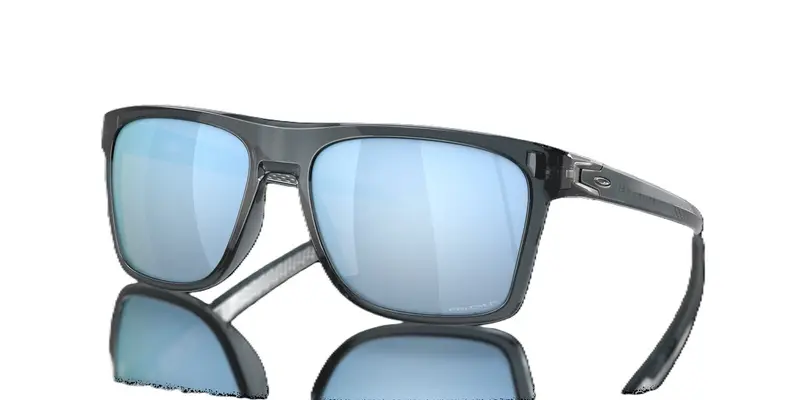 OCULOS OAKLEY LEFFINGWELL - CRSTL BLK W/PRIZM DEEP H2O POLARIZED