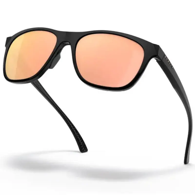 OCULOS OAKLEY LEADLINE - POLISHED BLACK W/PRIZM ROSE GOLD POLARIZED