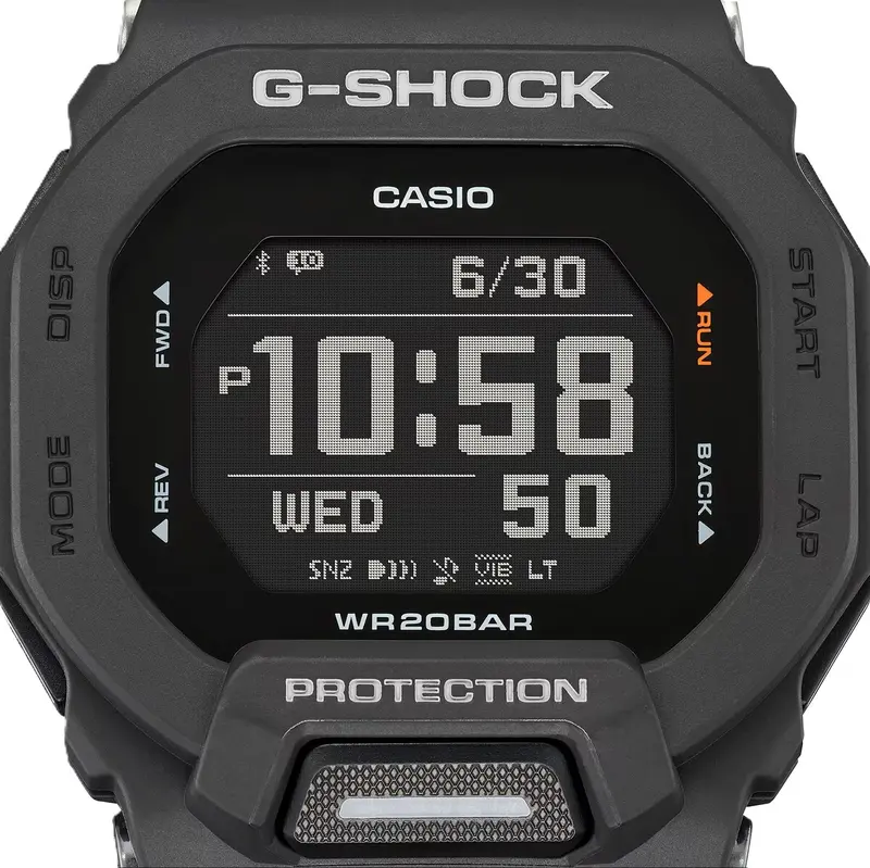 RELOGIO CASIO DIGITAL GBD-200-1DR PRETO