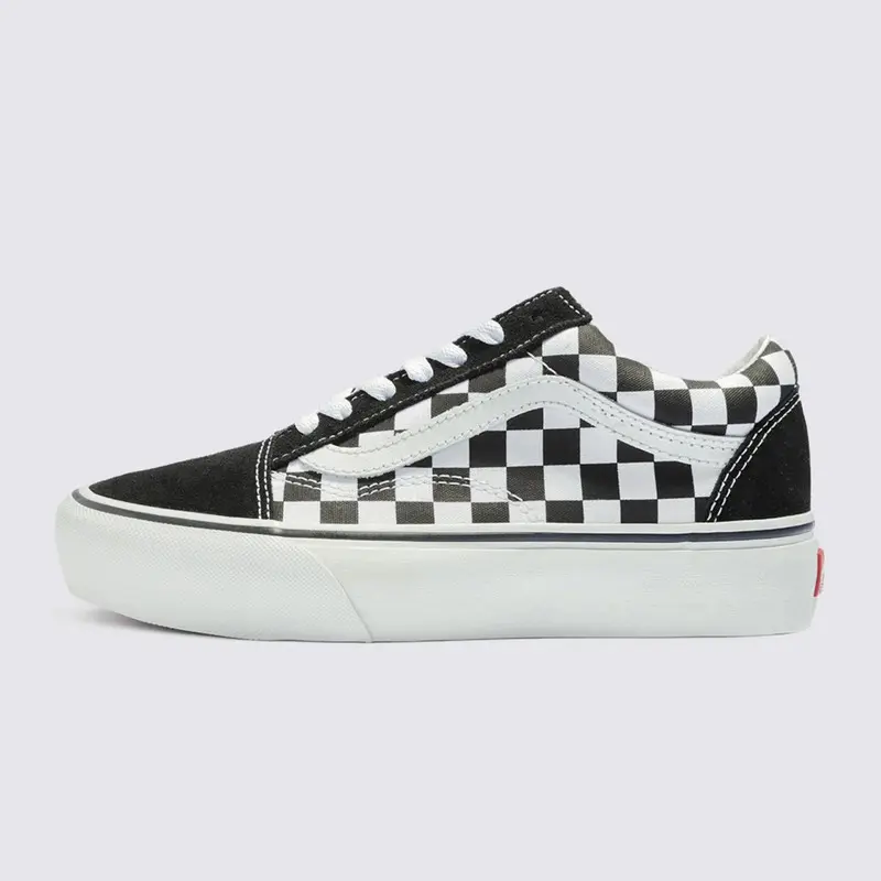 TENIS VANS OLD SKOOL PLATAFORMA BLACK/TRUE WHITE