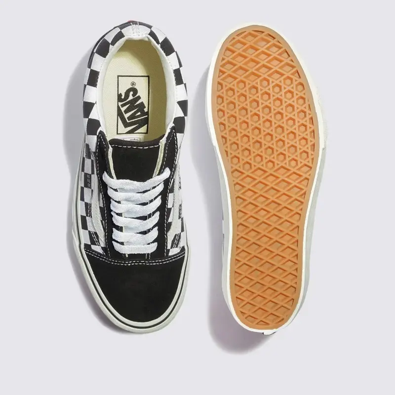 TENIS VANS OLD SKOOL PLATAFORMA BLACK/TRUE WHITE