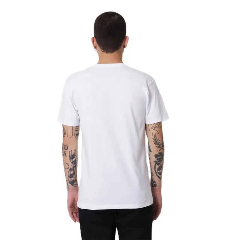 CAMISETA VANS OTW CLASSIC FRONT WHITE BLACK