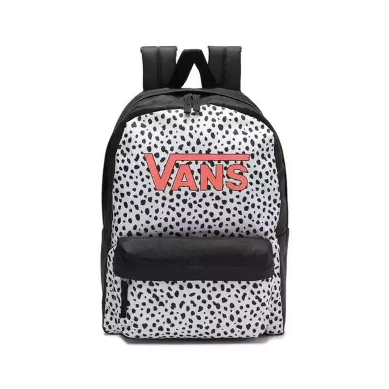 MOCHILA VANS GIRLS REALM BLACK WHITE