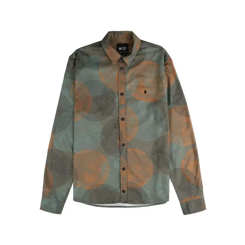 CAMISA MCD ML REGULAR ENIGMA GRAFITE