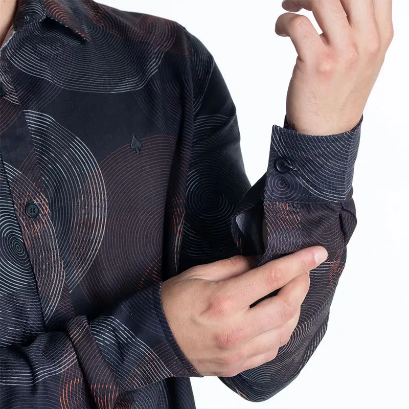 CAMISA MCD ML REGULAR ENIGMA PRETO