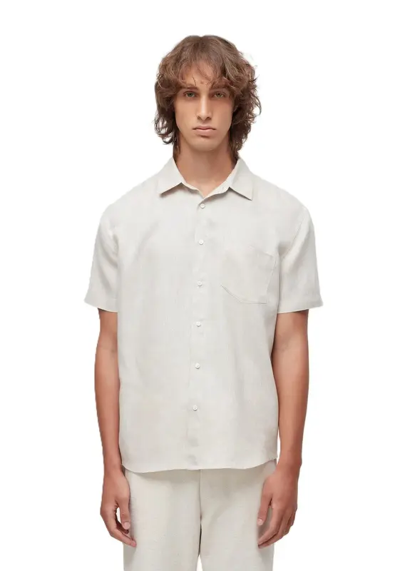 CAMISA OSKLEN CLASSIC LINHO NATURAL