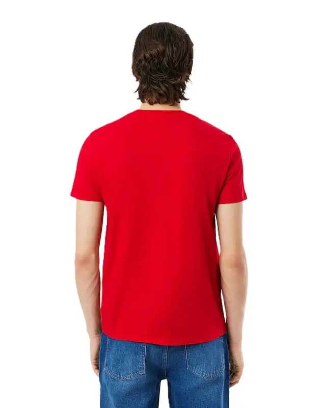 CAMISETA LACOSTE PIMA RED