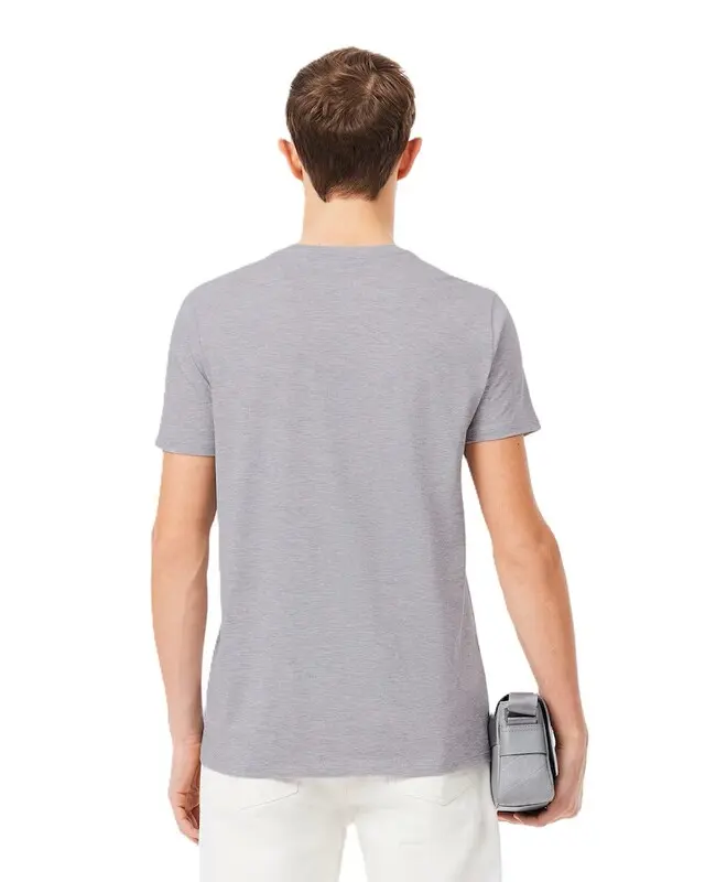 CAMISETA LACOSTE PIMA GREY