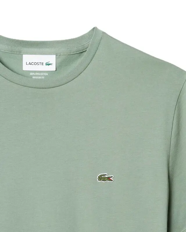 CAMISETA LACOSTE PIMA GREEN