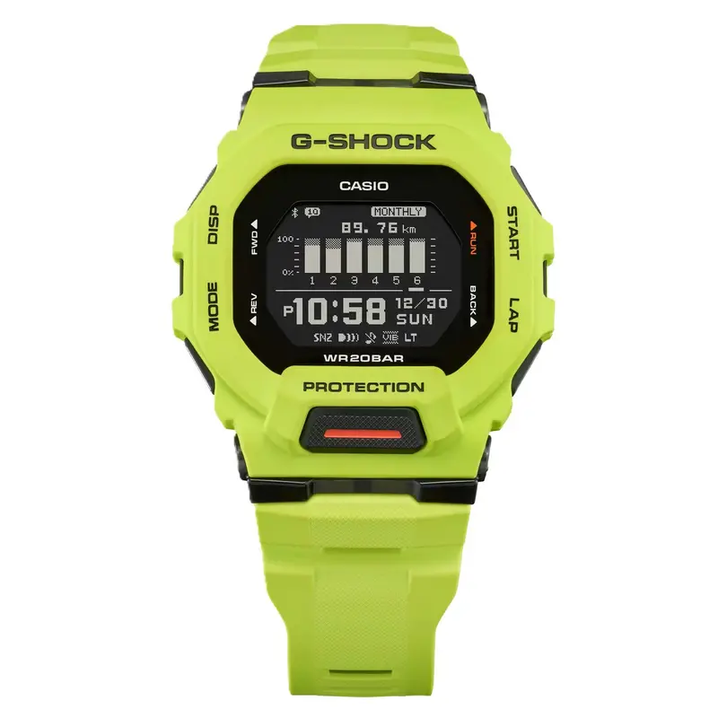 RELOGIO G-SHOCK CASIO DIGITAL CAIXA RESINA AMARELA UNICO